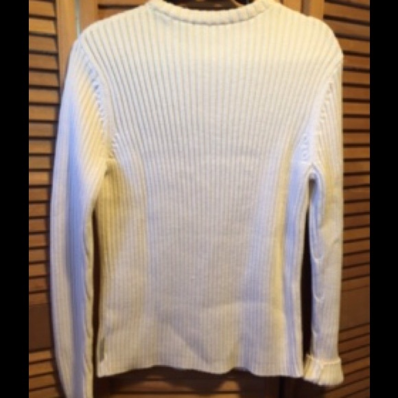 DKNY Heavy Off-white Sweater - Picture 2 of 7
